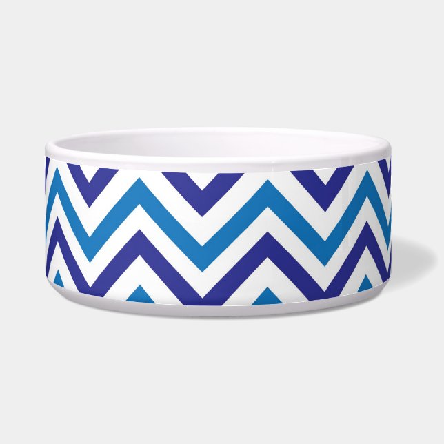 Écuelle Chevron bleu (Devant)