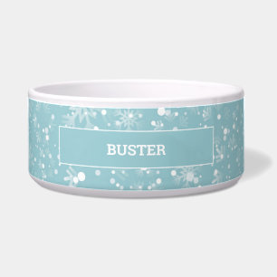 Écuelle Chien animal de compagnie de Noël   Bol Personnali
