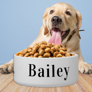 Écuelle Chien classique simple Personnalisé Animaux de com