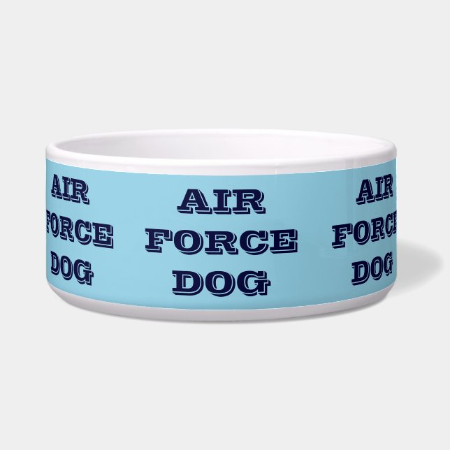 Écuelle Chien de l'armée de l'air du Bowl (Devant)