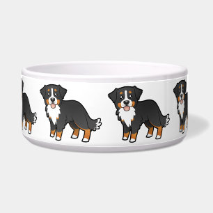Écuelle Chien de montagne de Bernese de bande dessinée