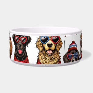 Écuelle Chien patriotique