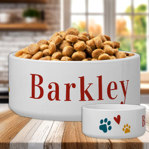 Écuelle Chien Retro Personnalisé Coloré Alimentation Anima