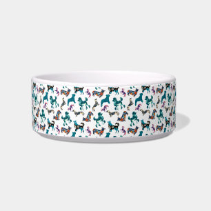 Écuelle Chiens floraux