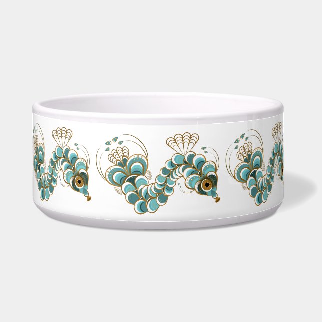 Écuelle Chimera - Peacock Seahorse Pet Bowl (Devant)