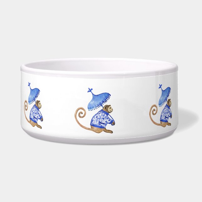 Écuelle Chinoiserie singe bol (Devant)