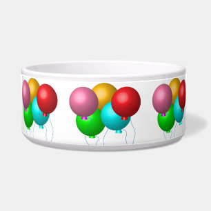 Écuelle Cinq ballons d'anniversaire