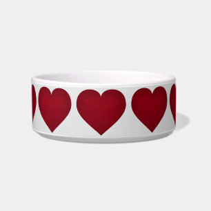 Écuelle Coeur de Crimson