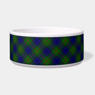 Écuelle Colquhoun tartan bleu vert plaid