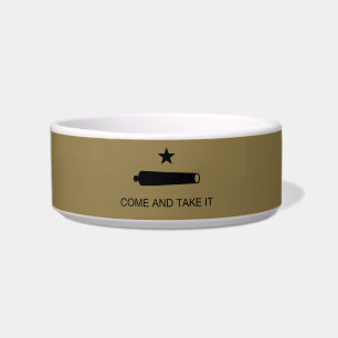 Écuelle Come & Take It ! Flag de Texas State