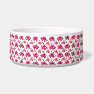 Écuelle Conception de motif floral Fleurs roses