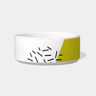 Écuelle Cool, tendance, moderne, vert Memphis