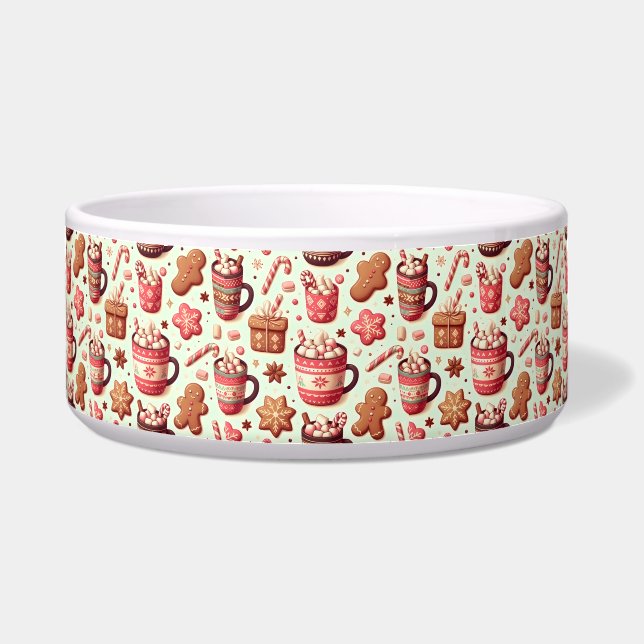 Écuelle Cosy Christmas Cocoa and Gingerpain Motif (Devant)