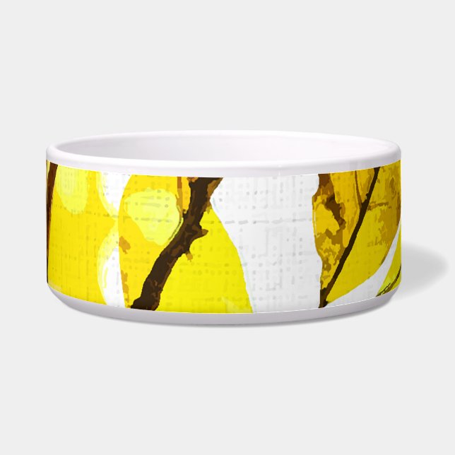 Écuelle Couleurs d'automne, feuille (Devant)