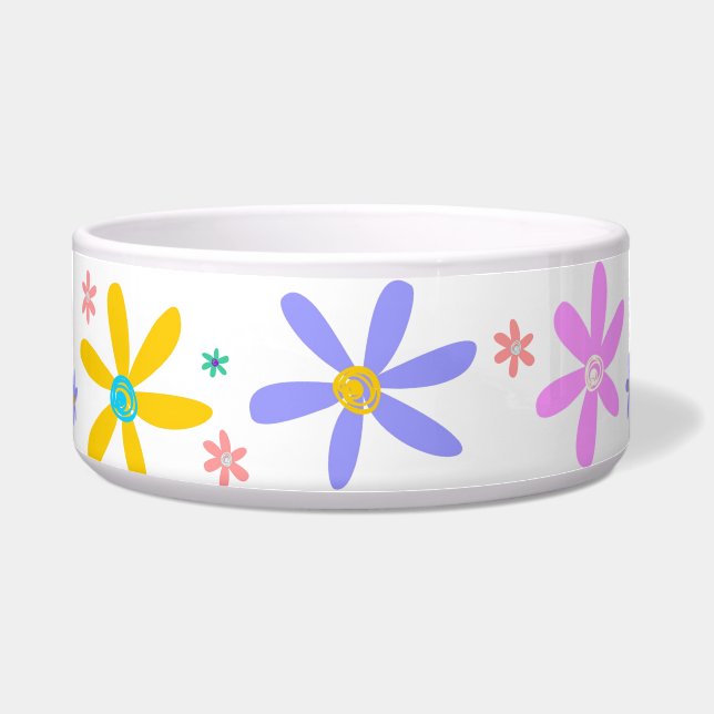 Écuelle Crazy Daisy 2 Blanc (Devant)