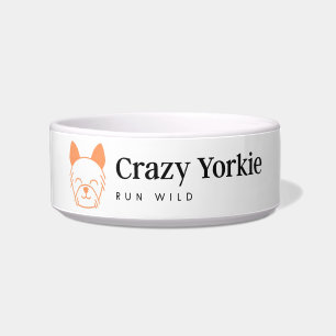 Écuelle Crazy Yorkie Bowl