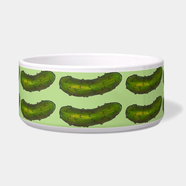 Écuelle Crunchy Green Kosher Dill Sour Deli Pickle (Devant)