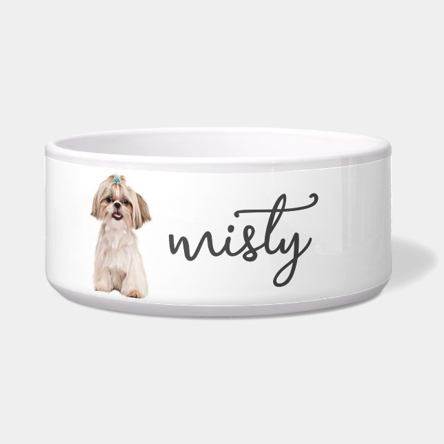Écuelle Cuisine personnalisée Shih Tzu (Devant)