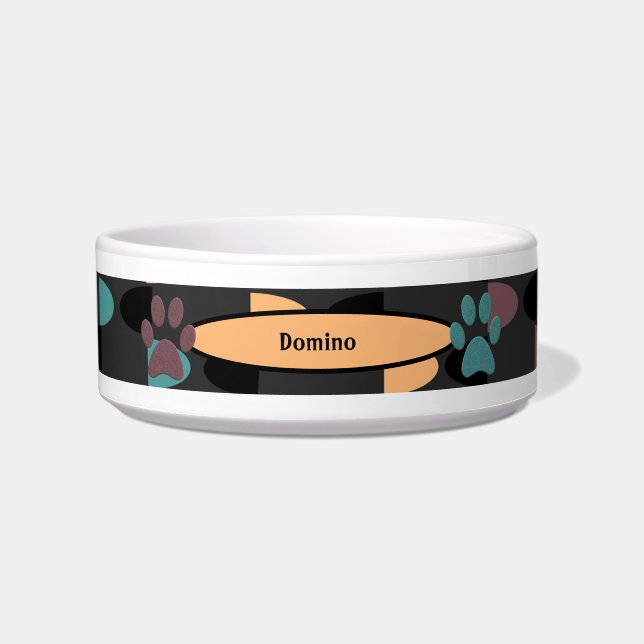 Écuelle Cute Abstrait à motif poitrine avec pattes (Devant)