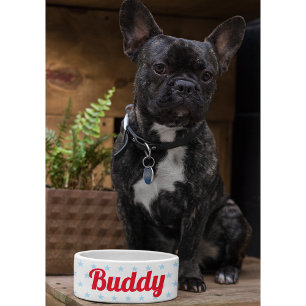 Écuelle Cute Chien Chien Chiot Chat Kitty Nom de l'animal 