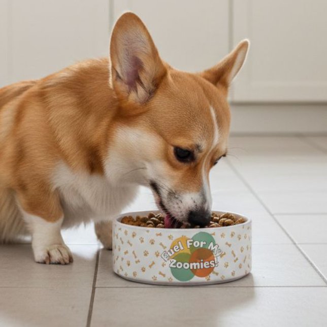 Écuelle Cute Corgi Dog Bowls | Funny Pattern  (Créateur téléchargé)