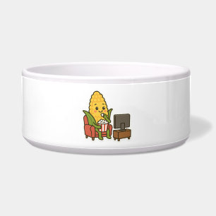 Écuelle Cute Corn Regarder TV avec Popcorn