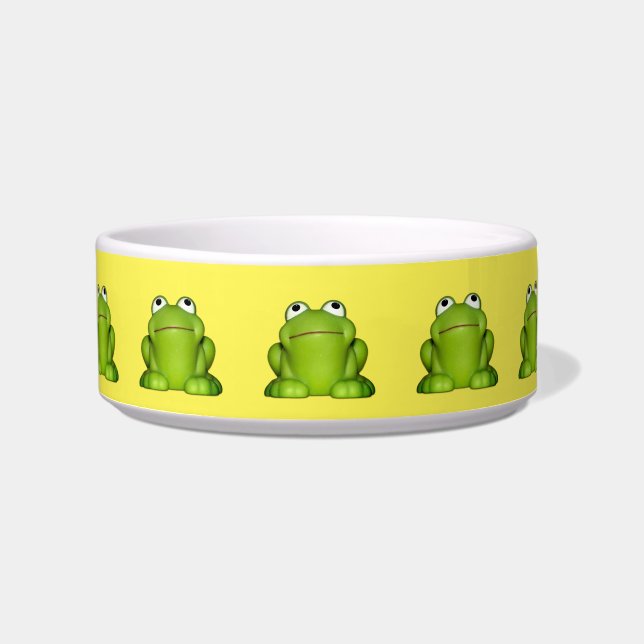 Écuelle Cute grenouille souriante (Devant)