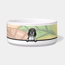 Cute Peeking anglais Pointeur, nourriture ou boiss