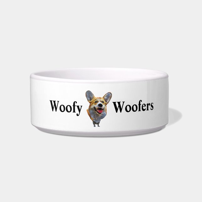 Écuelle Cute Welsh Corgi Chig Bowl (Devant)