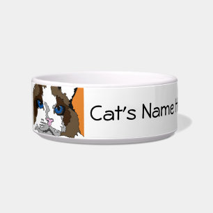 Écuelle Cuvette de chat de Personalizable Ragdoll
