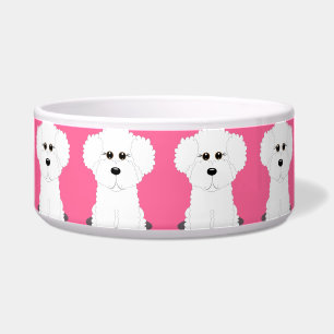 Écuelle Cuvette de chien de Bichon