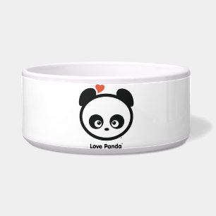 Écuelle Cuvette de chien de Panda® d'amour