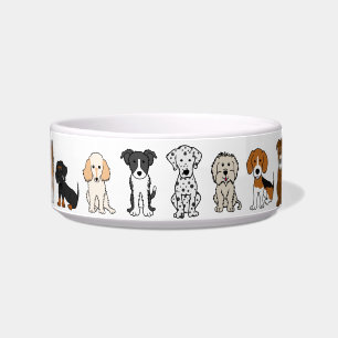 Écuelle Cuvette de chien de race de chien
