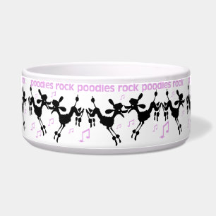 Écuelle Cuvette de chien de roche de caniches
