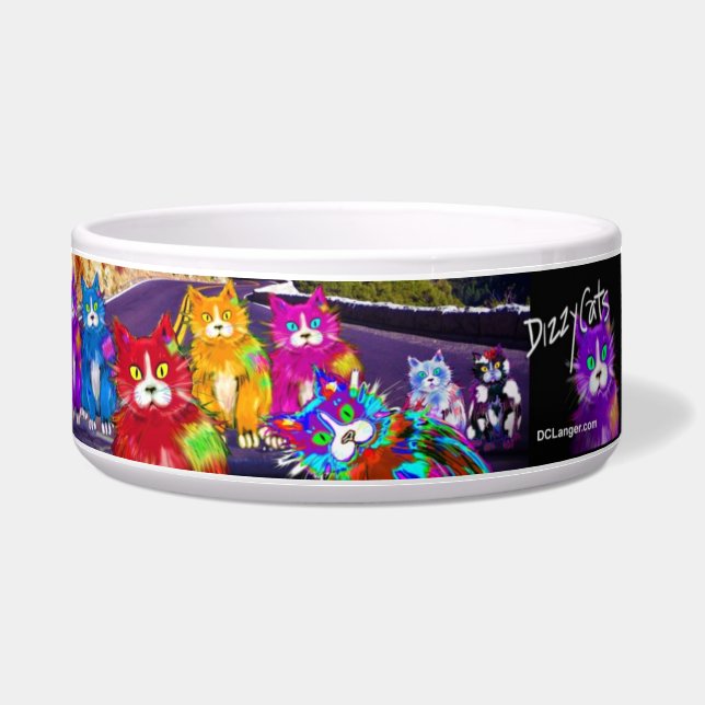 Écuelle Cuvette de DizzyCat Kitty ! (Devant)