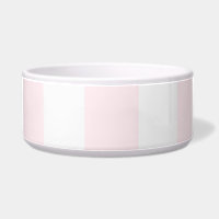 Cuvette doucement rose et blanche d'animal