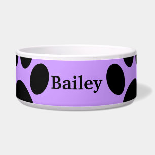Écuelle Cuvette faite sur commande de chien de Bailey