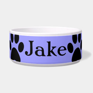 Écuelle Cuvette faite sur commande de chien de Jake