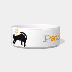 Écuelle Cuvette faite sur commande mignonne de chat