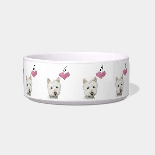 Écuelle Cuvette mignonne d'animal familier de chien de (Devant)