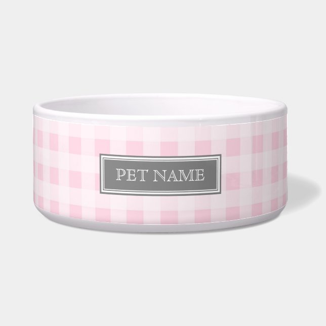 Écuelle Cuvette nommée faite sur commande de chien de (Devant)