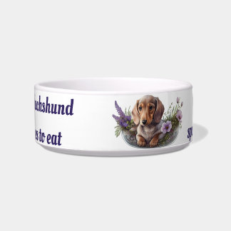 Écuelle Dachshund bol chien J'aime mon Dachshund