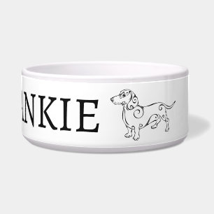 Écuelle Dachshund Chien Conception personnalisée