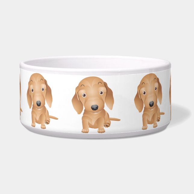 Écuelle Dachshund Pet Bowl (Devant)