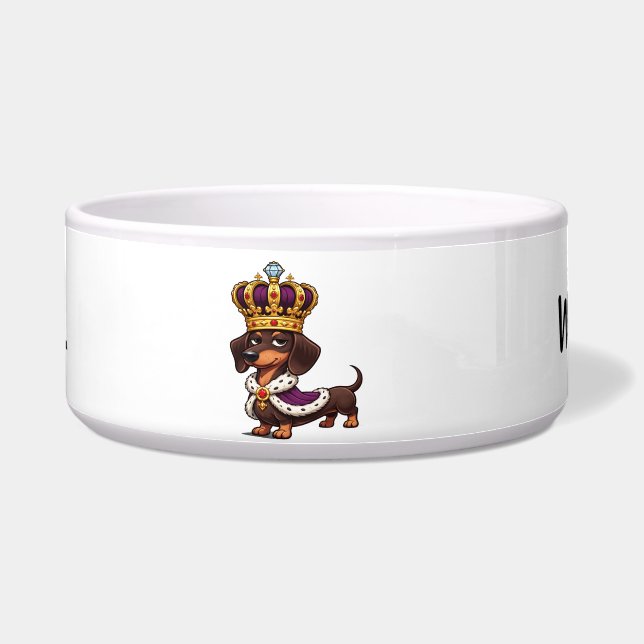 Écuelle Dachshund Royal Weenie  (Devant)