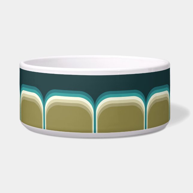Écuelle Décor à deux arches de style rétro (Devant)