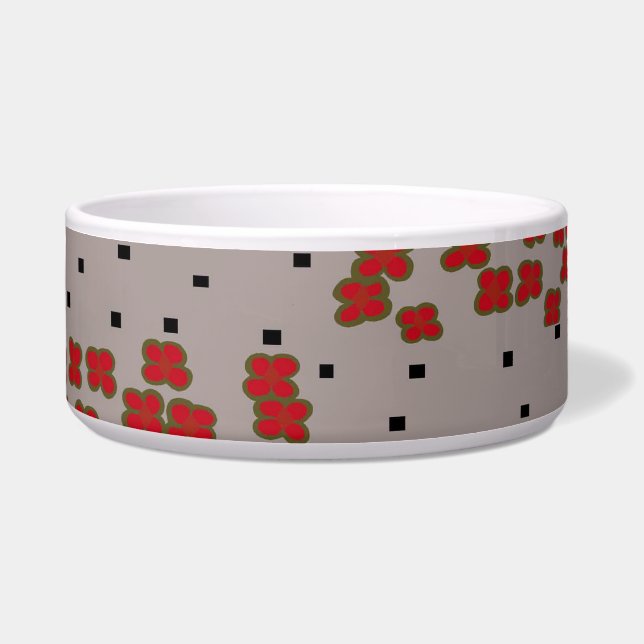 Écuelle DiamondFlowersSquaresRectangles (Devant)