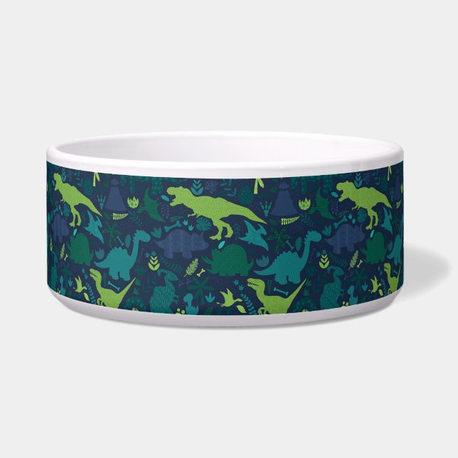 Écuelle Dino Doodle Silhouettes Enfants Dinosaur (Devant)