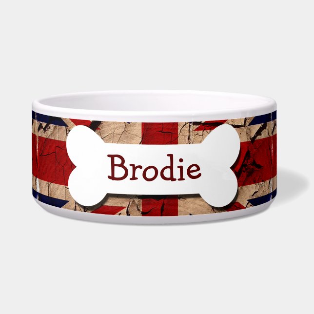 Écuelle Dirty Vintage UK Personnalisé (Devant)