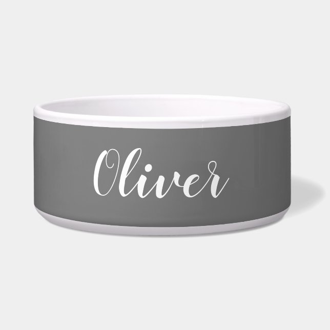 Écuelle do-it-yourself Bowl pour animaux | Nom personnalis (Devant)